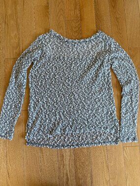 Aeropostale Glitter Boucle Sweater Top